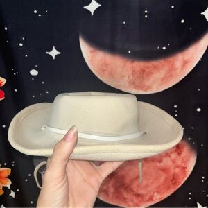 Cream White Cowboy Hat